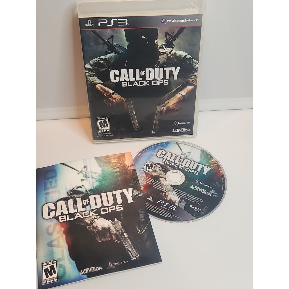 Call of Duty Black Ops PS3 Video Game Tested Activision